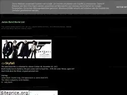 Sites similar to james-bond-movie-list.blogspot.com
