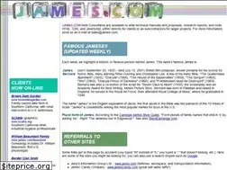Sites similar to james.com