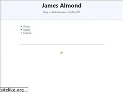 Sites similar to jamesalmond.com
