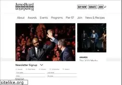 Sites similar to jamesbeard.org