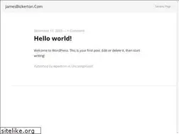 Sites similar to jamesbickerton.com