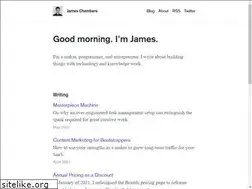 Sites similar to jameschambers.co.uk