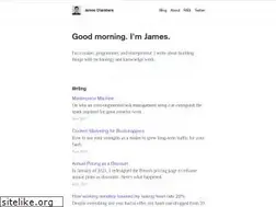 Sites similar to jameschambers.co