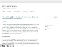 Sites similar to jamescohane.com