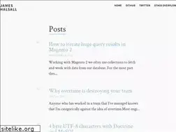 Sites similar to jameshalsall.co.uk
