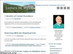 Sites similar to jameshbyrd.com