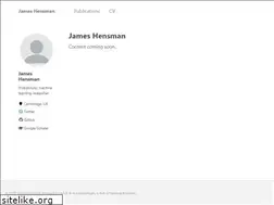 Sites similar to jameshensman.github.io
