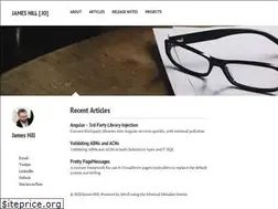 Sites similar to jameshill.io