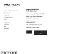 Sites similar to jameshosking.com