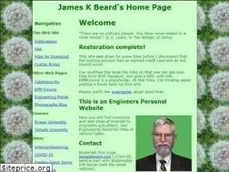 Sites similar to jameskbeard.com