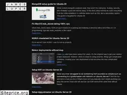 Sites similar to jamesloper.com