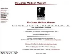 Sites similar to jamesmadisonmuseum.org