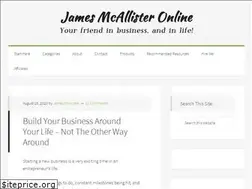 Sites similar to jamesmcallisteronline.com