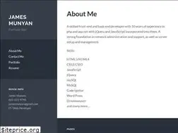 Sites similar to jamesmunyan.com
