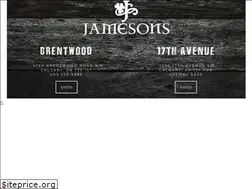 Sites similar to jamesonspubs.com