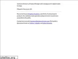Sites similar to jamesonzimmer.com