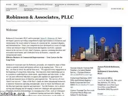 Sites similar to jamesprobinsonlaw.com