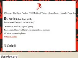 Sites similar to jamesruncie.com
