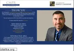 Sites similar to jamessansonelaw.com
