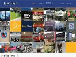 Sites similar to jamessigns.com