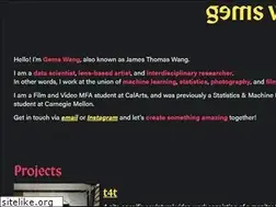 Sites similar to jamesthomaswang.com