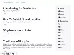 Sites similar to jameswestby.net