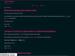 Sites similar to jameswilson.codes