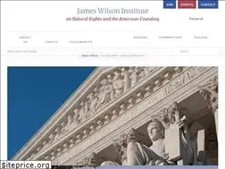 Sites similar to jameswilsoninstitute.org
