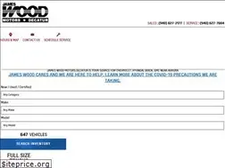 Sites similar to jameswoodmotors.com