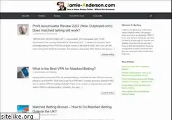 Sites similar to jamie-anderson.com