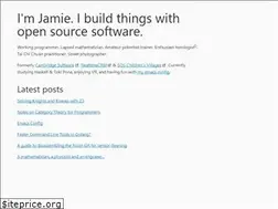 Sites similar to jamiecollinson.com