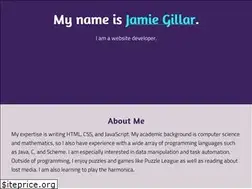 Sites similar to jamiegillar.com