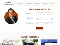 Sites similar to jamiegolombek.com