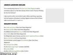 Sites similar to jamielaurenkeiles.com