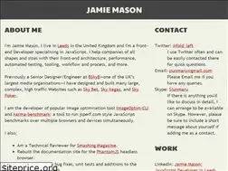 Sites similar to jamiemason.github.io