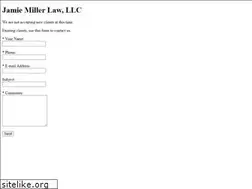 Sites similar to jamiemillerlaw.com