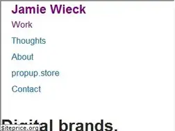 Sites similar to jamiewieck.com
