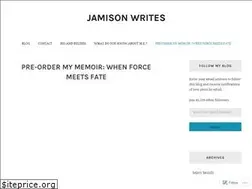Sites similar to jamisonwrites.com