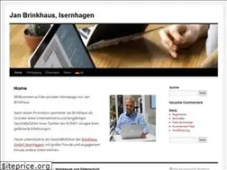 Sites similar to jan-brinkhaus.de