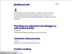 Sites similar to janaka.co.uk