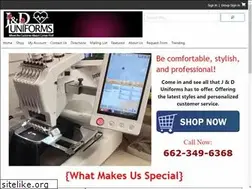 Sites similar to jandduniforms.com