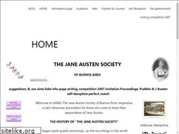 Sites similar to janeaustenba.org