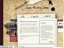 Sites similar to janeaustengames.com