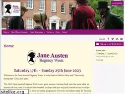 Sites similar to janeaustenregencyweek.com