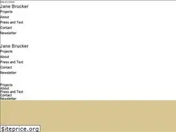 Sites similar to janebrucker.com