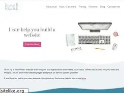Sites similar to janebwebsitehelp.co.uk