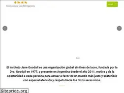 Sites similar to janegoodall.org.ar