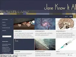 Sites similar to janeknowitall1.wordpress.com