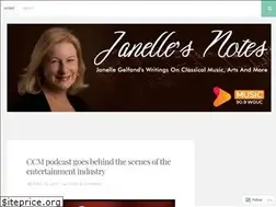Sites similar to janellesnotes.wordpress.com
