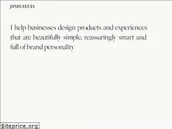 Sites similar to janellucia.com